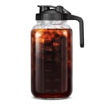 2000ml Cold Brew Coffee Maker Pitcher With Stainless Steel Filter Thick