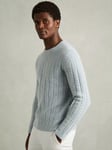 Reiss Minsk Wool & Alpaca Cable Knit Jumper