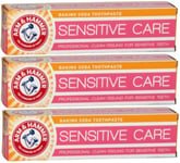 Arm & Hammer Toothpaste Sensitive Care Professional Clean Baking Soda 125g