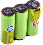 Batteri till BF13806 801527 för Wolf Garten, 3.6V, 2000 mAh