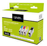 Seven Life Compatible HP364 XL Pack de 4 Cartouches