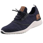 Mustang Homme 1300-302-2 Sneakers Basses, Bleu Navy 820, 43 EU