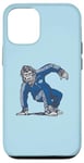 Coque pour iPhone 12/12 Pro Break Dancing Sasquatch B-Boy Bigfoot Dancer