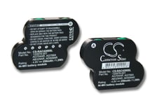 vhbw Batterie compatible avec HP CompaQ StorageWorks MSA1510i iSCSI Controller, MSA20, MSA30 SCSI, NAS B2000 contrôleur Raid (250mAh, 4,8V, NiMH)