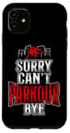 iPhone 11 Parkour Free Running Traceur Vintage Sorry. Cant. Parkour Case