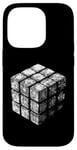 Coque pour iPhone 14 Pro Magic Cube 3D Wireframe – Vintage Magic Cube Lover