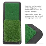 2‑in‑1 Swing Practice Mat Hitting Mat PP Artificial Lawn Grass Ru MA