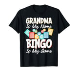 Grandma Is My Name Bingo Is My Game T-Shirt