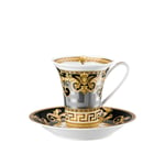 Versace - Prestige Gala, Kaffesett 2 deler - Kaffekopper - Flerfarget