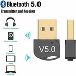 Adaptateur USB Bluetooth 5.0 Dongle sans fil récepteur stéréo audio pour TV PC