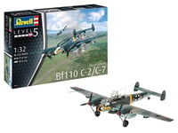 Plastic Model Of Messerschmitt Bf-110-C7