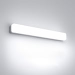 Lampe frontale de miroir LED, lampe de bureau de toilette, grand, lumière blanche 6000k, 24W