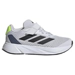 adidas Mixte Duramo SL Shoes Kids Chaussures de Course, Grey/Core Black/Lucid Lemon, 38 2/3 EU