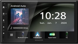 Kenwood DMX5023DABS 2-DIN Mediaspiller DAB+, BT, iPhone