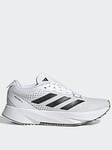 adidas Women's Running Adizero SL Trainers - White, White/Black, Size 7, Women