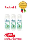 3 X Gillette Satin Care Shave Gel With Aloe Vera For Sensitive Skin 200ml