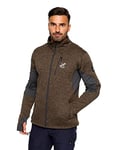 RevolutionRace Fusion Fleece pour Homme, Veste Polaire D'extérieur Parfaite pour la Randonnée et les Aventures en Plein Air, Mud, M