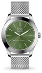 Ice-Watch 023796 Steel Solar (40.5mm) Green Dial / Stainless Watch