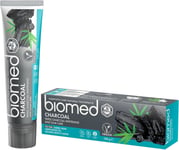 Biomed Triple Charcoal 98% Natural Whitening Toothpaste | Gum Care, Bamboo | of