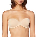 Calvin Klein Women's Lght Lined Strapless Pad, Beige (Bare 20N), NA (Manufacturer Size:0B30)