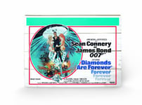 Pyramid International James Bond Diamonds are Forever 1, Small Wooden Wall Art