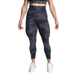 High Waist Leggings, Dark Camo