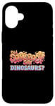 Coque pour iPhone 16 Plus Paléontologue Dinosaure en peluche Fan de paléontologie