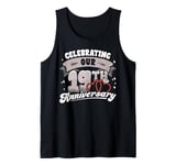 19th Wedding Anniversary Celebrating 19 Years Matching Gift Tank Top