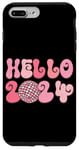 iPhone 7 Plus/8 Plus Hello 2024 Retro Disco Ball Theme New Year Case