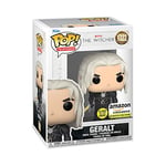 Funko Pop! TV: Witcher - Geralt with Sword - Glow in The Dark - The Witcher - Le Sorceleur - Exclusivité Amazon - Figurine en Vinyle à Collectionner - Idée de Cadeau - Produits Officiels - TV Fans