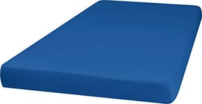 Playshoes Protège-Matelas en Jersey 60 x 120 cm Bleu