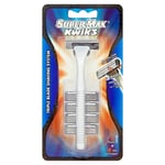 SUPERMAX KWIK 3 BLADE SHAVING SYSTEM_BUY ONE GET ONE FREE-BOGOF Disposable razor