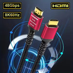 8K HDMI 2.1 Cable 4K@120Hz 8K@60Hz 48Gbps EARC ARC HDCP Ultra High Speed HDR for