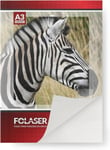 Folaser 50x film autocollant blanc A3 420x 297 mm film laser mat pour imprimante papier autocollant imprimante laser film polyester blanc autocollant papier autocollant blanc pour imprimantes