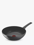 Tefal Renewal Aluminium Thermo-Signal Ceramic Non-Stick Wok, 28cm