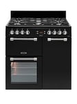 Leisure Ck90F232K 90Cm Cookmaster Dual Fuel Range Cooker - Black