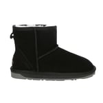 EVER AU Womens Women Emu Mini Classic Boots - Black Suede - Size EU 41