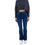 Hurley W Oceancare Jean évasé Taille Haute Pantalons décontractés, Denim22, 28 Femme