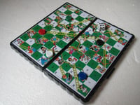 20 x 20 cm Foldable Magnetic Snakes & Ladders Board Game Twist & Climb Full Fun