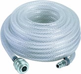 Einhell Tuyau haute pression 15m pour Compresseur (diamètre 6mm, Pression maximale 15 bar, Raccord 1/4)