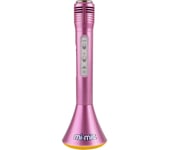 Mi-Mic TY5899PK Portable Bluetooth Karaoke Microphone Speaker - Pink, Pink