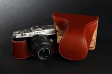 Handmade Genuine real Leather Full Camera Case Camera bag for Olympus EP5 E-P5