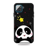 Samsung Galaxy A12 - Gummi cover - printet design - Panda