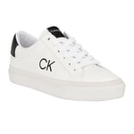 Calvin Klein Femme Cylaie Basket, Blanc 140, 37 EU