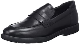 Geox Mens U Spherica Ec11 Wide Moccasins, Black, 9 UK