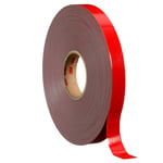 3m™ vhb™ dobbeltsidig tape 4646f, grå, 12 mm x 33 m, 3 stk/krt