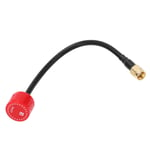 (Red)UK 5.8GHz FPV Drone Antenna 155mm 2.5 Dbi Antenna With Inner Hole RPSMA