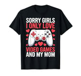 Valentine's Day Shirts Video Games Heart Valentines Day Kids T-Shirt