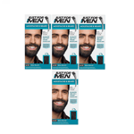 4 x Just For Men Moustache and Beard Dye Gel Real Black M55 M-55