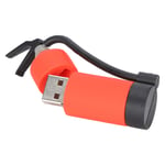 (128GB)Cartoon Flash Drive Portable Cartoon Fire Extinguisher USB Flash Drive